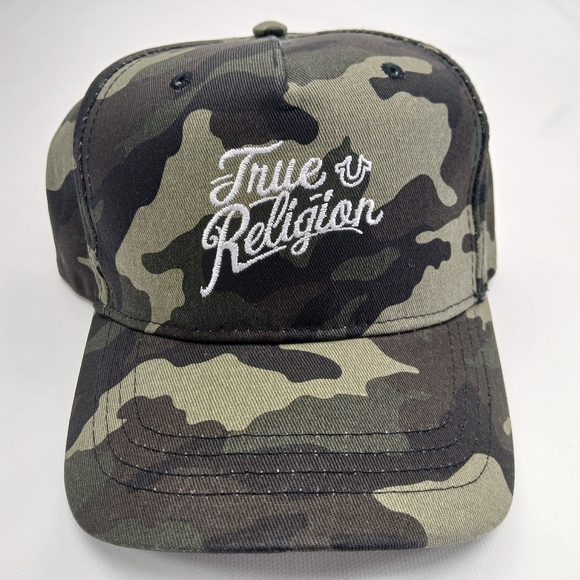 True Religion Camo Baseball Cap - Picture 1 of 4